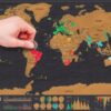 Deluxe Edition World Scratch Map - KOLLMART