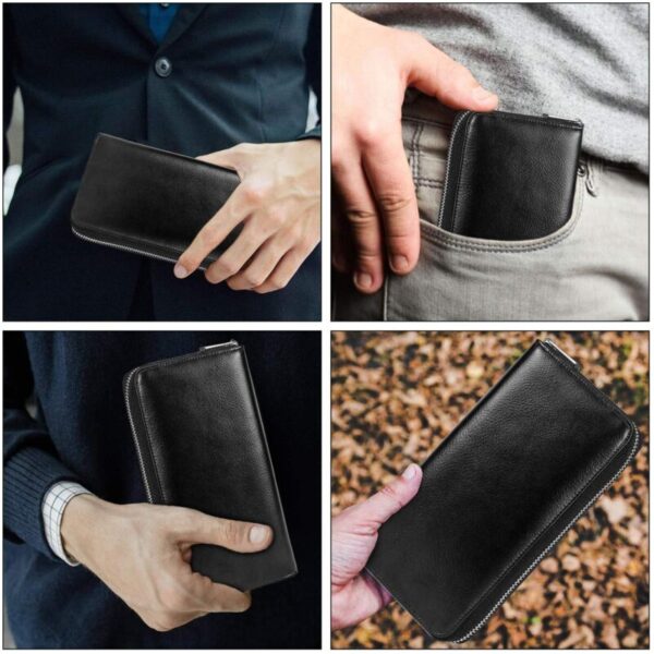 EXTRA-LONG WALLET WITH 36 CARD SLOTS – SUPER FASHIONABLE!
