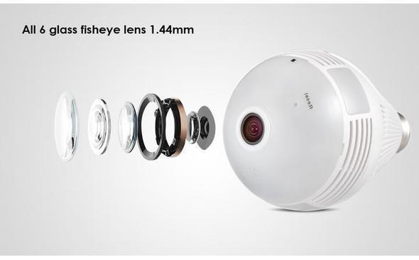 360 DEGREE PANORAMIC CAMERA LIGHT BULB - Image 3