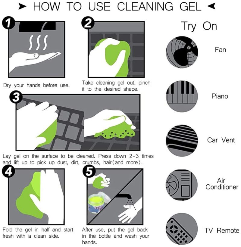Auto Car Detailing Cleaning Gel - Image 3