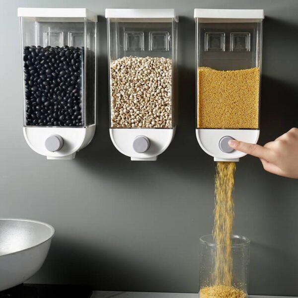 Kitchen Wall-mounted Grain Sealed Box