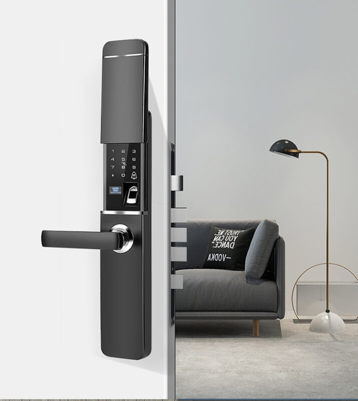 New Security Intelligent Door Lock Biometric Fingerprint Lock Digital Lock Safe