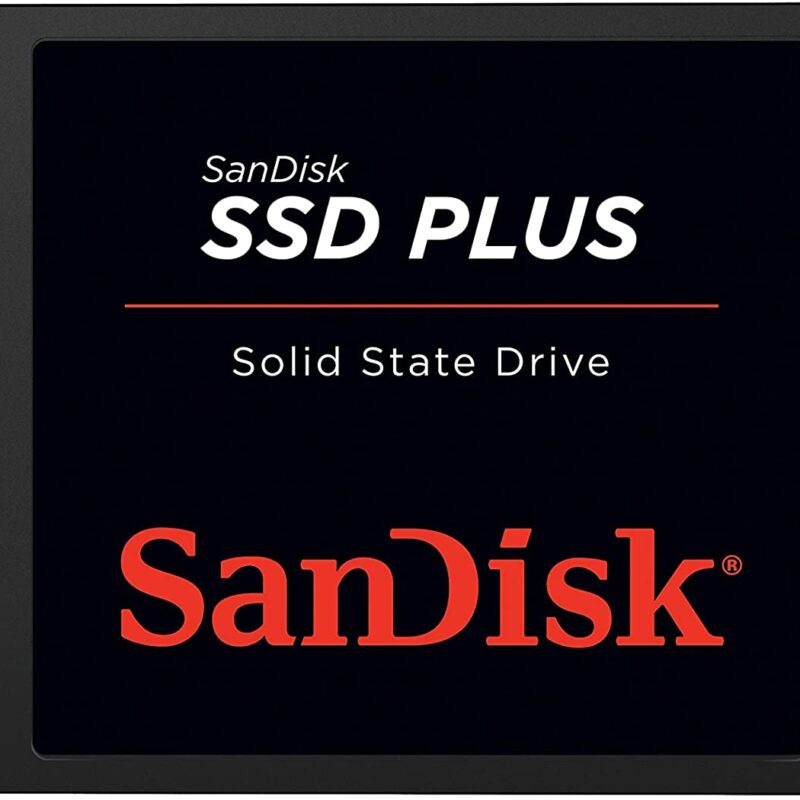 SanDisk SSD PLUS 2TB Internal SSD – SATA III 6 Gb/s, 2.5″/7mm, Up to 545 MB/s – SDSSDA-2T00-G26