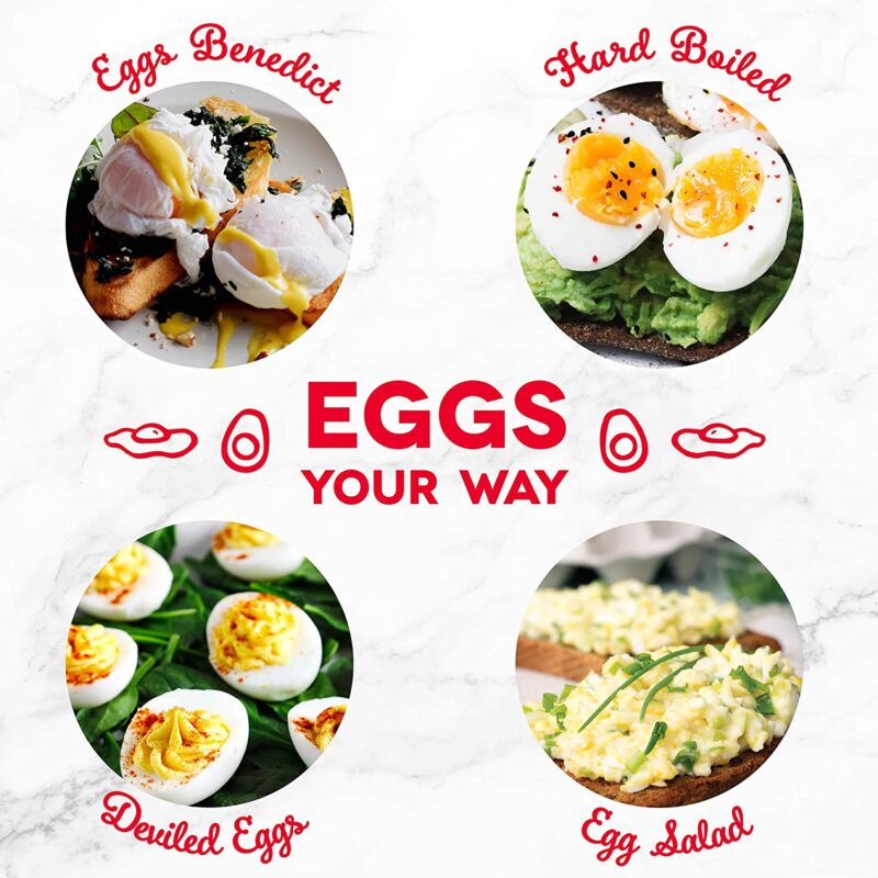 Dash Deluxe Rapid Egg Cooker for Hard Boiled