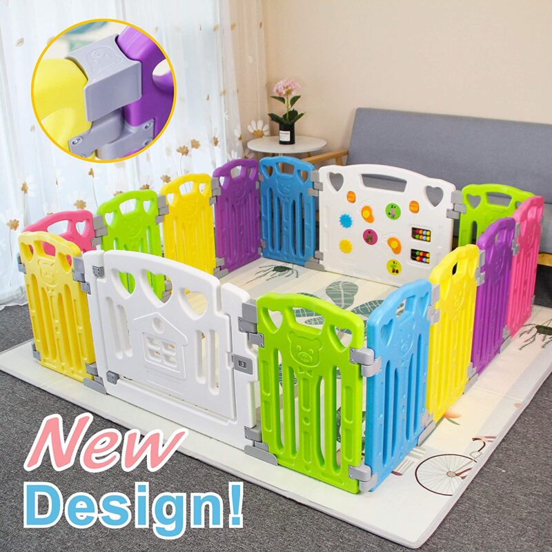 Baby Playpen Kids Activity Centre Safety Play Yard Home
