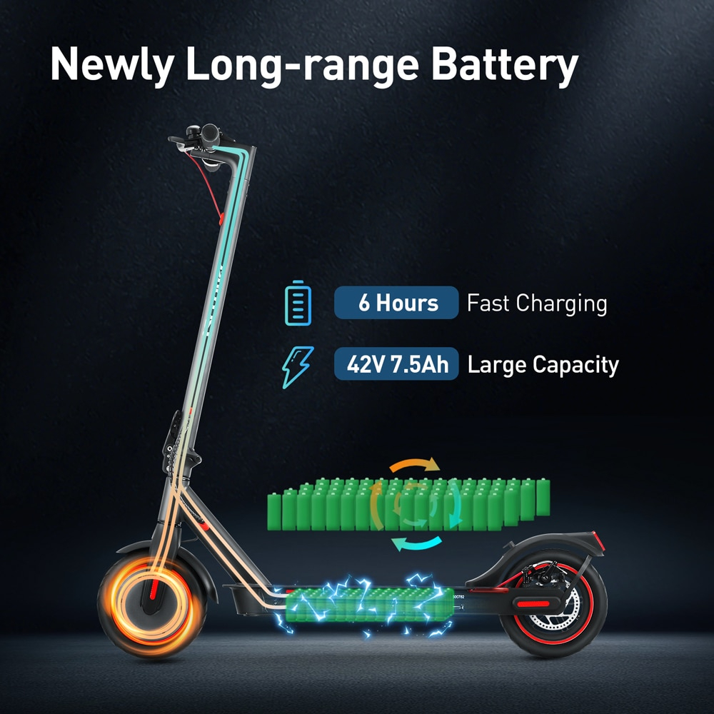 Electric scooter with app