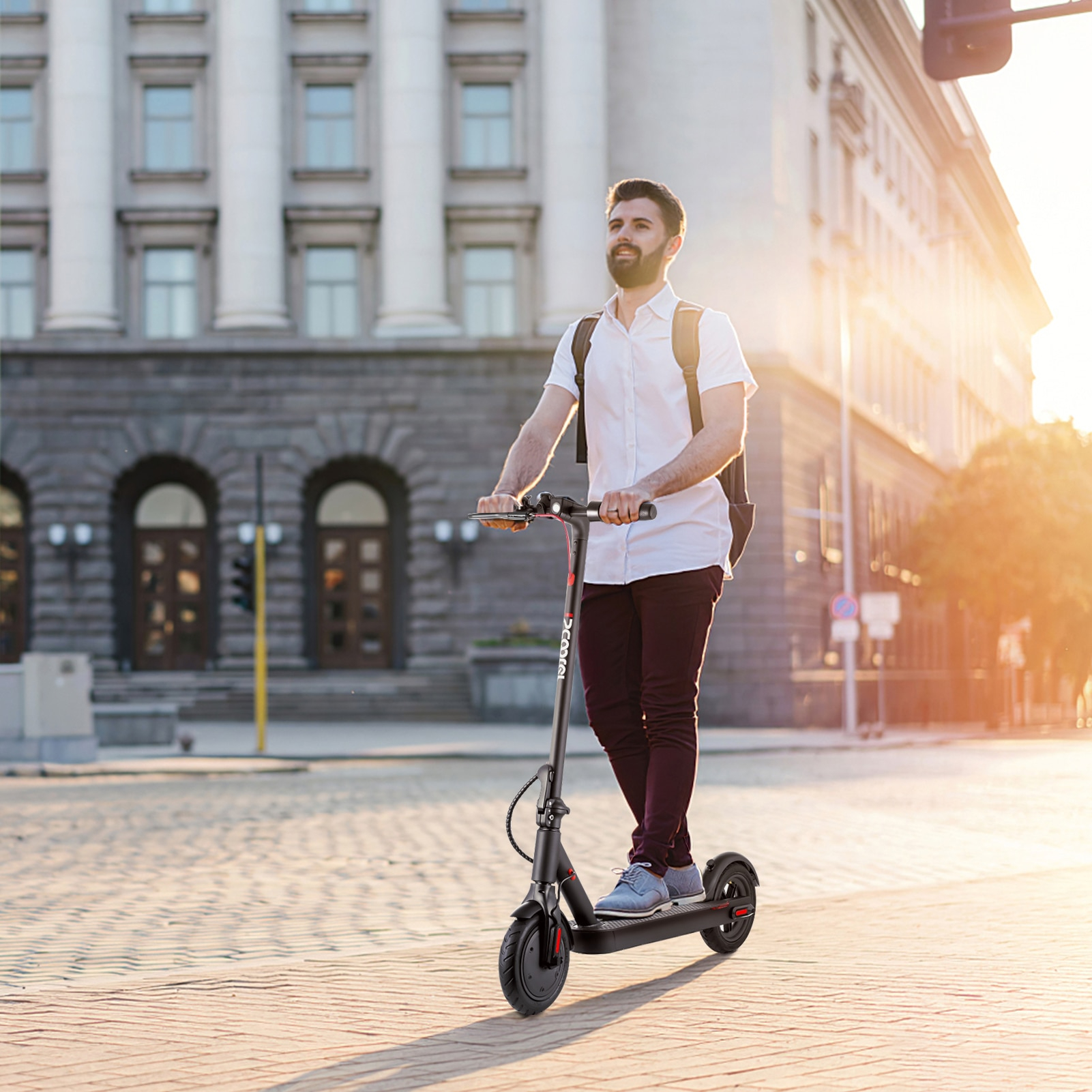 Electric scooter with app