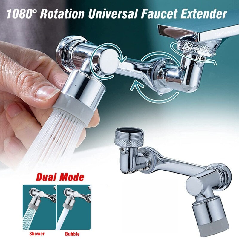 New Universal 1080° Rotation Extender Faucet