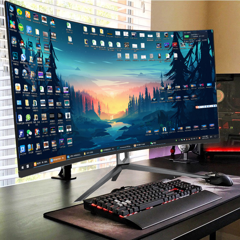 Gaming Monitor Computer Display Full HD Online Android