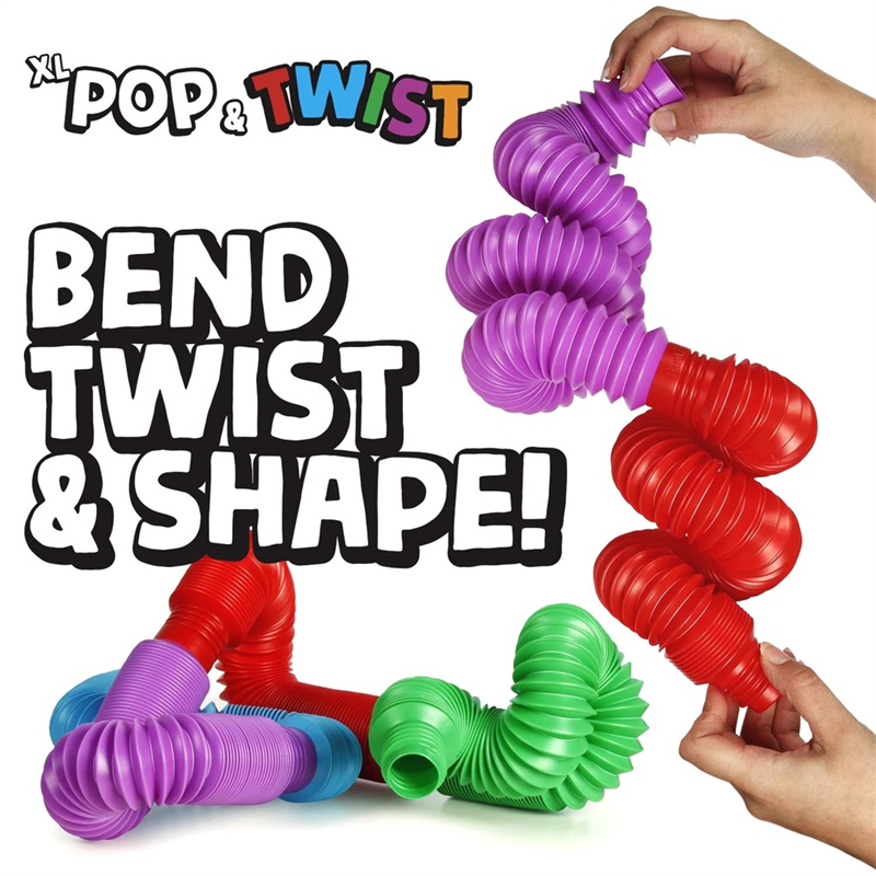 Colorful Fidget Tube Toys