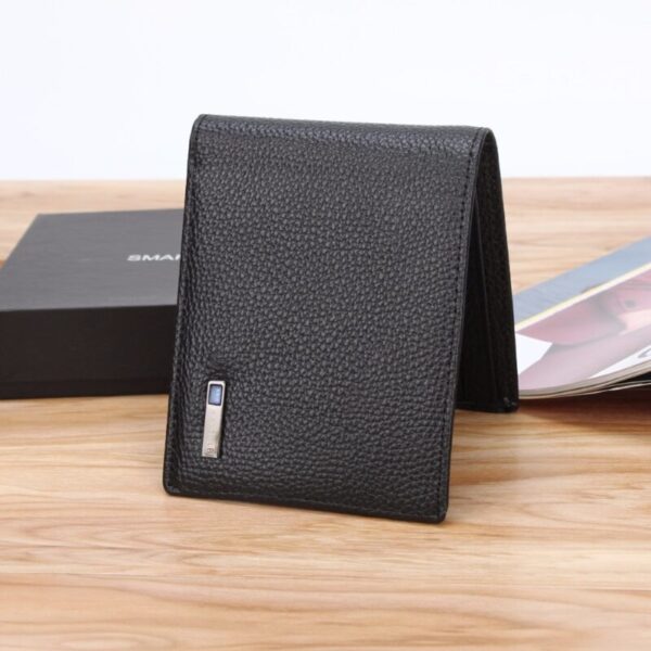 Attractive Smart Leather Wallet With GPS Technology