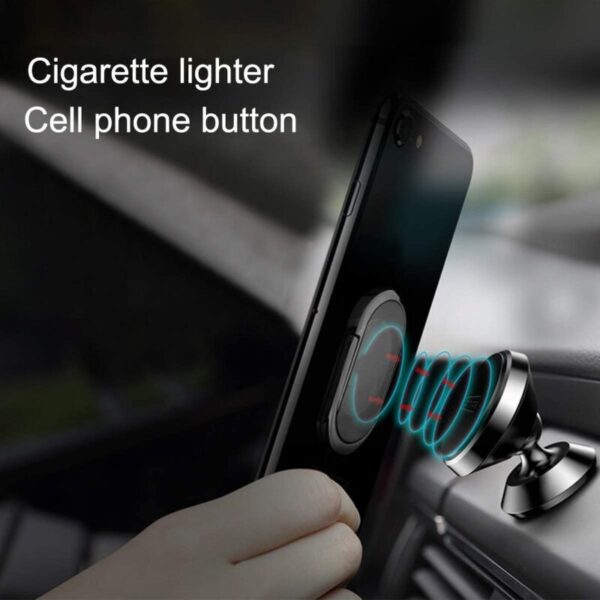 Newest Multi USB Cigarette Lighter Mobile Phone Car Magnetic Creative Holder
