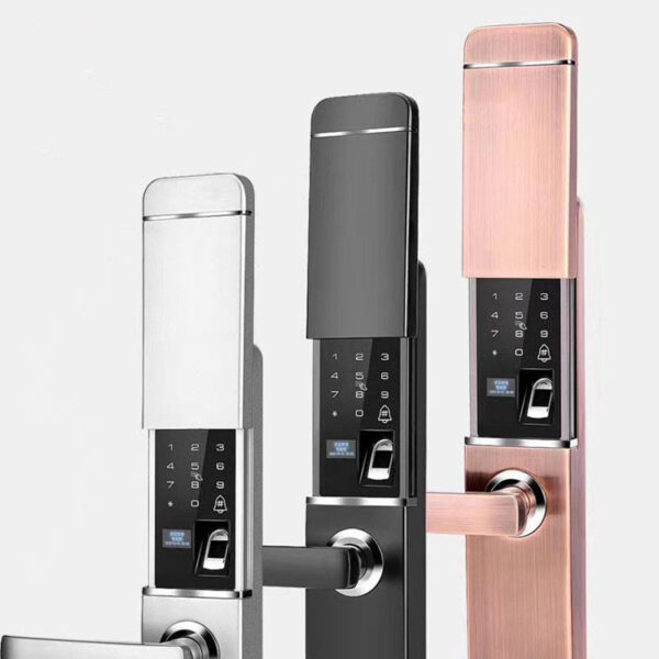 2021 New Security Intelligent Door Lock Biometric Fingerprint Lock Digital Lock Safe