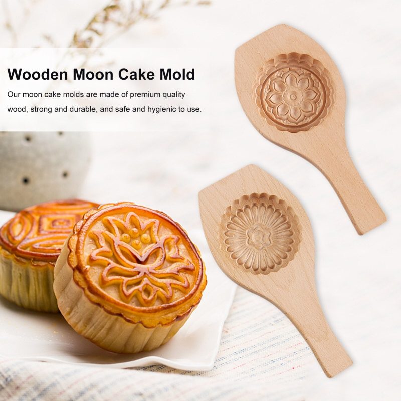 Wooden Cute Pastry Bake Master Baking Mold