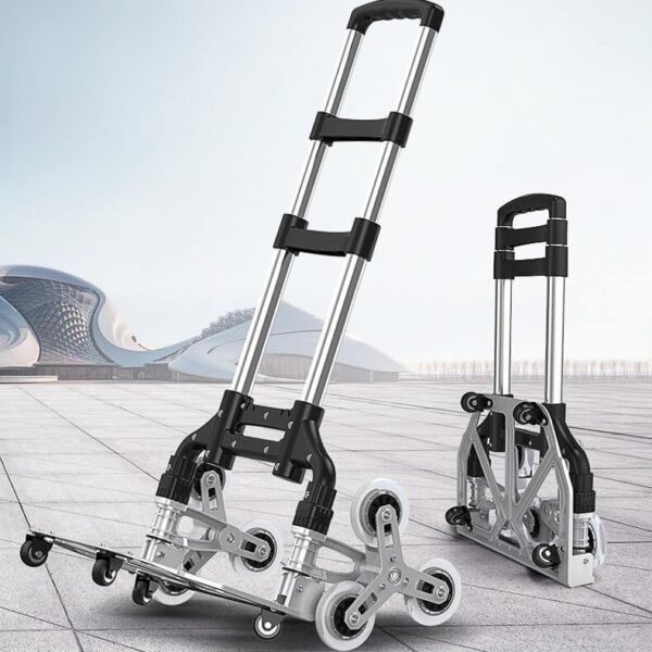 Folding Portable Cargo Trolley, Climbing Stairs