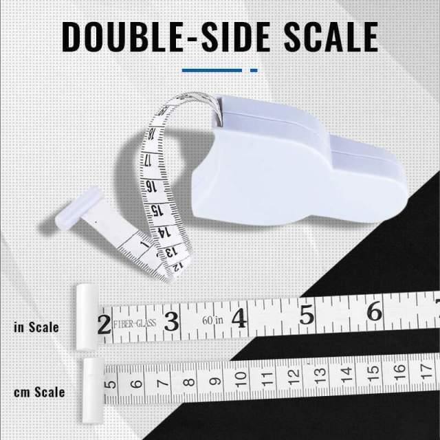Self-Tightening Body Measuring Ruler