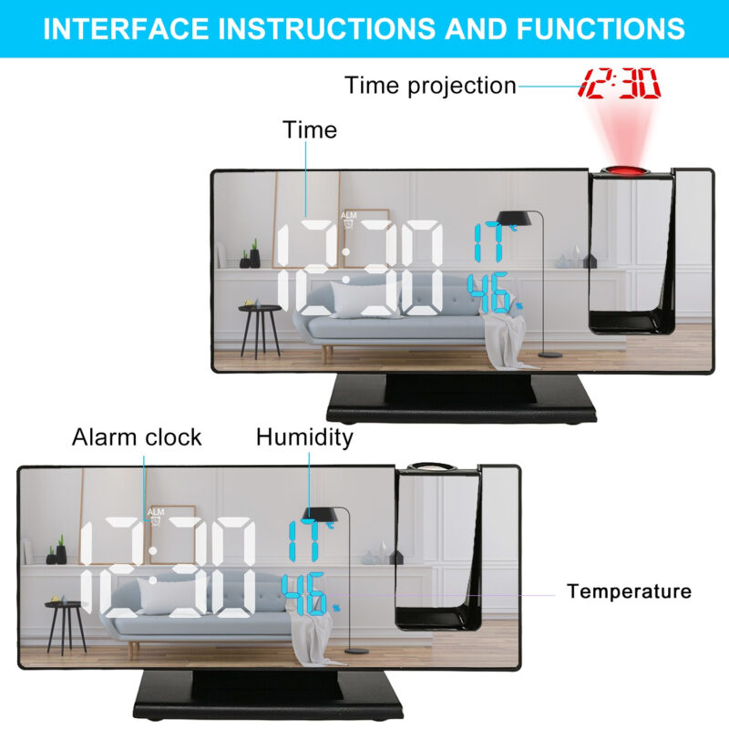 3D Projection Clock