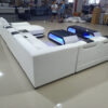 Modern Led Living Room Leather Sofa - Image 16