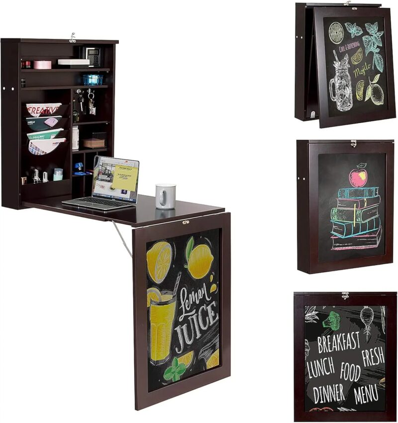 Wall-Mounted Desk