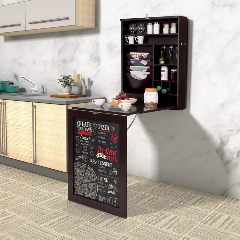 Wall-Mounted Desk