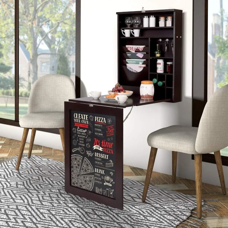 Wall-Mounted Desk